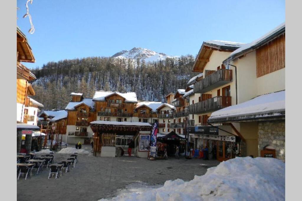 Chaleureux Appartement Au Coeur Des Orres 1800, Menage Compris Les Orres Exteriör bild